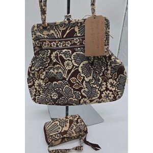 Alice Shoulder Bag & Wallet Set By Slate Bloom Floral Pattern